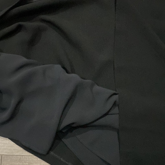 Lafayette 148 New York Plus Size XL Black Split-Sleeve Shift Dress Msrp $498.00 - Picture 7 of 7